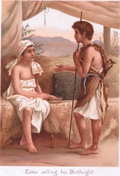 Esau verkauft sein Erstgeburtsrecht